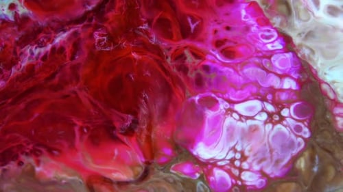 Psychedelic Galactic Paint Texture Background 29