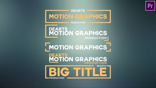 Premiere Pro moderno con un tercio inferior
