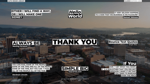 Quotes Titles | After Effects