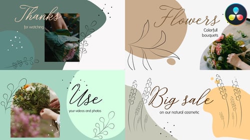 Comfort Esthetics Slideshow for DaVinci Resolve