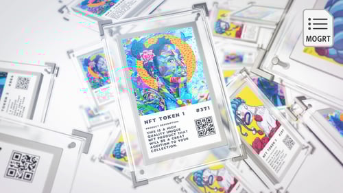 NFT Multiscreen Logo Intro - MOGRT