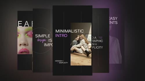 Minimalistic Intro | Premiere Pro | Vertical