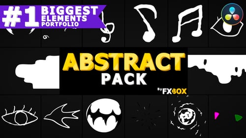 Abstract Elements And Transitions | DaVinci Resolve