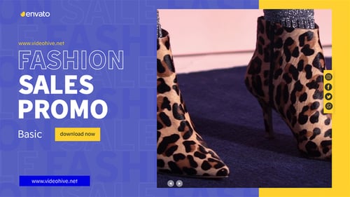 Dynamic Fashion Promo with Modern Geometric Transitions