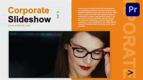 Clean Corporate Business Presentation Slideshow Template