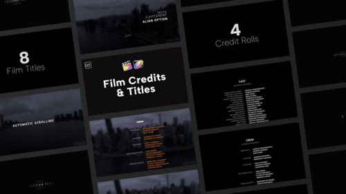 Film Credits & Titles for Final Cut Pro X