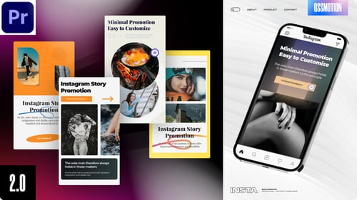 Promotional Instagram Stories For Premiere Pro