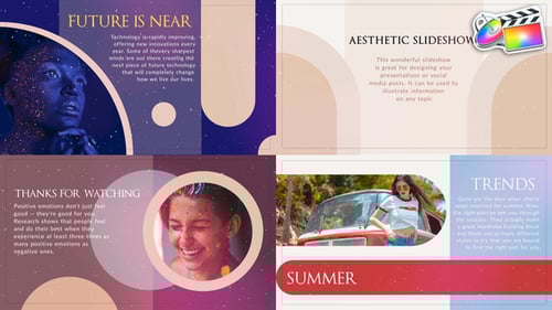 Aesthetic Modern Slideshow Presentation