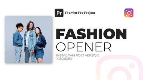 Fashion Intro Instagram Post | MOGRT