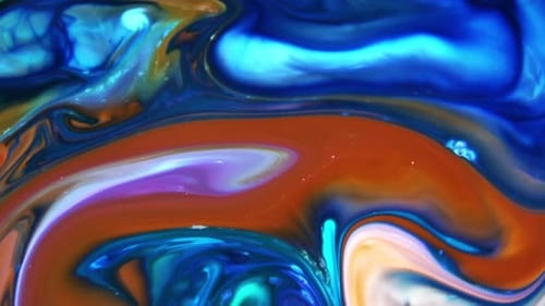 Abstrakter Impressionismus Aquarell Hintergrund Textur