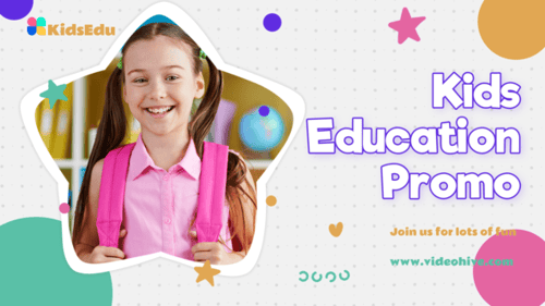 Kid's Education Promo 2