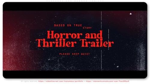 Suspense and Horror Trailer