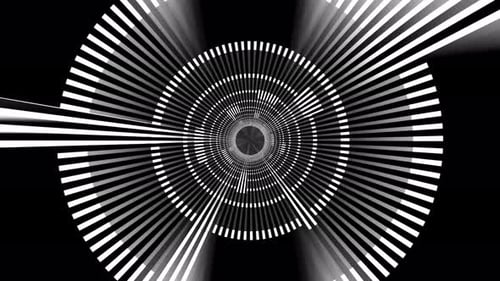Abstract Segmented Radiating Pattern Tunnel Loop