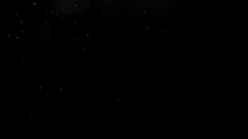 Abstract Particle Background with Moving White Dust