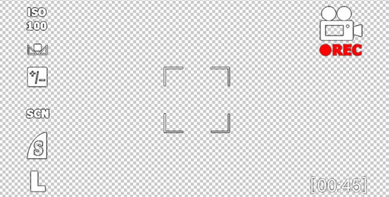 Camera Recording Screen 01, Interface Effects Motion Graphics ft. rec ...