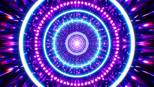 Mystischer Neon-Fantasy-Lich