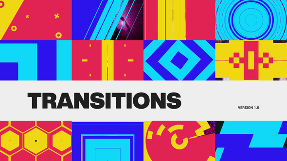 Cover for 16 Special Transitions | After Effects