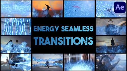 Dynamic Energy Blast Seamless Transitions Effect Pack