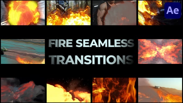 Dynamic Fire and Explosion Seamless Transitions, Elements ft. fire ...