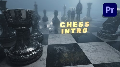 Gritty Chess Game Opener Logo Introduction