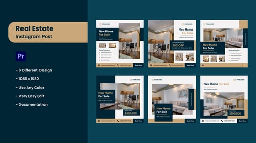 Real Estate Instagram Post MOGRT