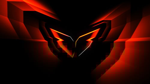 Dynamic Neon Glow Logo Reveal