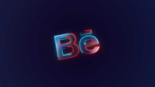 Elegant Glowing Logo Reveal with Clean Light Trails