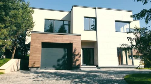 Exterior moderno da casa