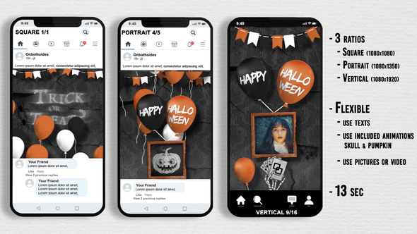 Cover for Halloween Social Media Opener