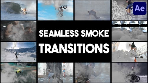 Realistic Smoke VFX Transitions for Dynamic Videos