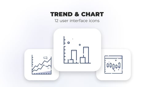 Trend & Chart- user interface icons