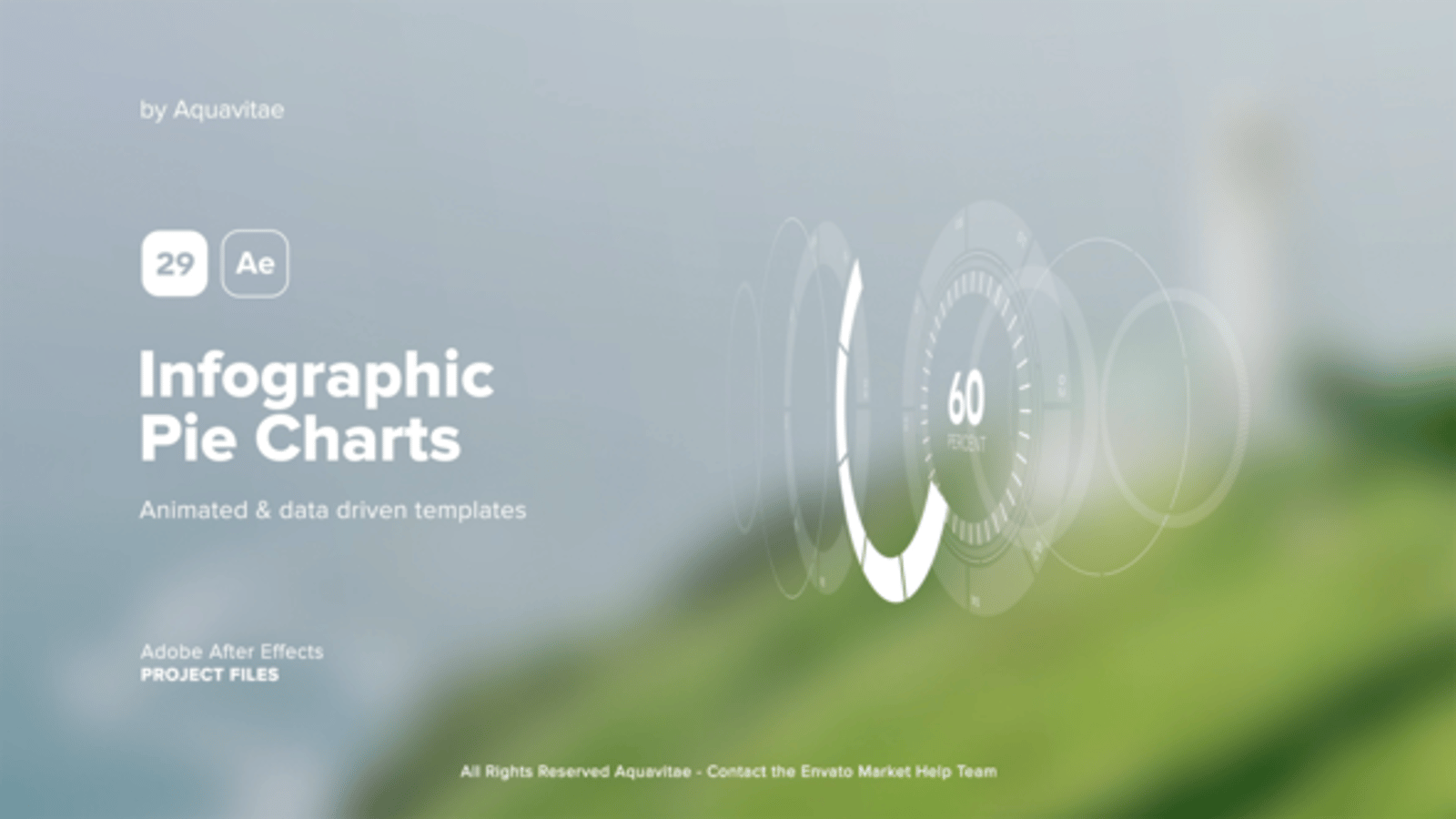 Infographic Pie Charts, Infographics ft. pie chart & circle hud - Envato