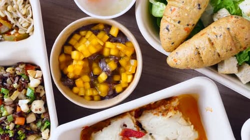 Delicious Variety of To-Go Food Containers