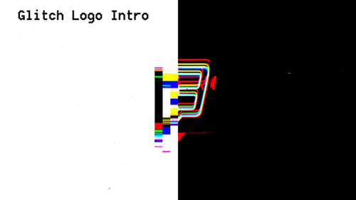 Schnelles Glitch-Logo für Premiere Pro