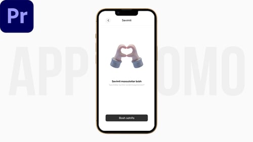 Promoção de aplicativo móvel |MOGRT|