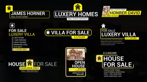 Real Estate Lower Thirds
