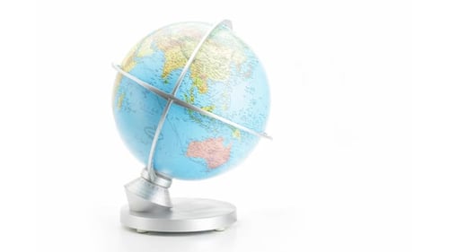 Turning Globe