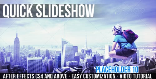 Modern Dynamic Slideshow with Rapid Transitions