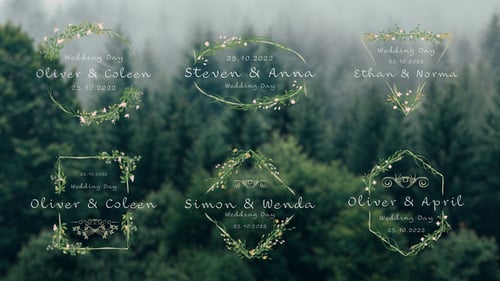 Wedding Titles