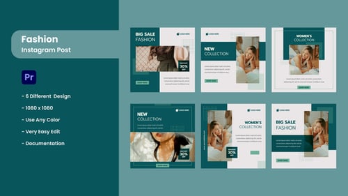 Fashion Instagram Post MOGRT