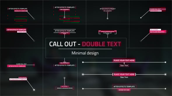 Double Text Call - Outs, Openers ft. text & call out - Envato