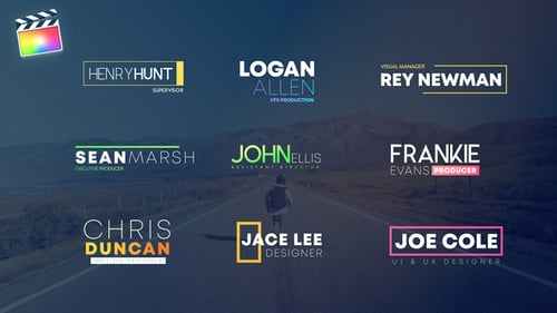 Clean Minimal Lower Thirds for Professional Video Projects