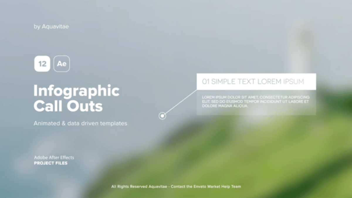 Modern Infographic Call Outs for Data Visualization, Titles ft ...