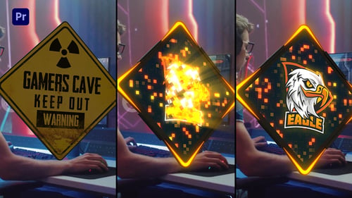 Transición al Logo de Gamer Zone | Versión Premiere