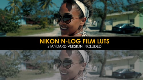 Nikon N-Log Film and Standard Luts for Final Cut
