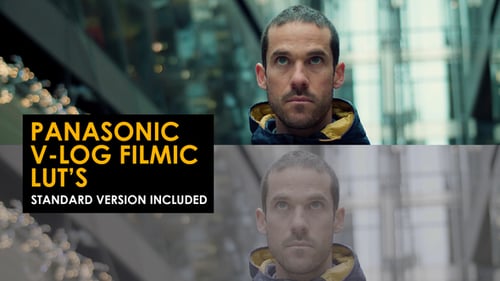 Panasonic V-Log Filmic And Standard Luts for Final Cut