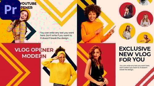 Minimal Opener for Youtube |MOGRT|