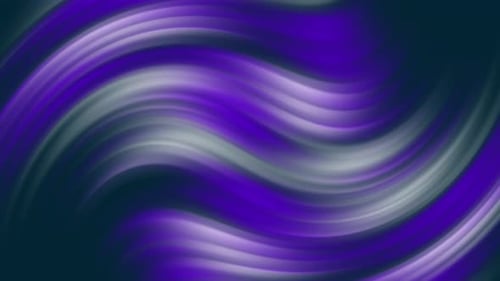 Fluid Motion Abstract Wavy Light Trails Loop Background