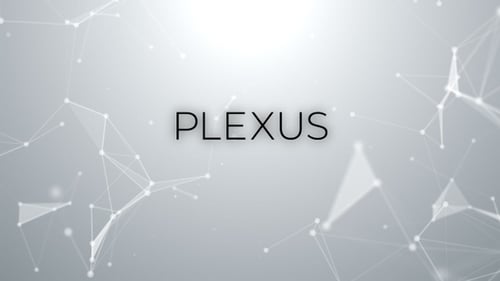 Abstract Digital Network Connecting Lines Background