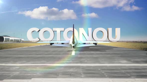 Capitales et villes d'atterrissage d'avion commercial Cotonou ...